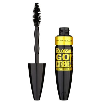Maybelline M&aacute;scara De Pesta&ntilde;as Lavable Colossal Extreme Negro