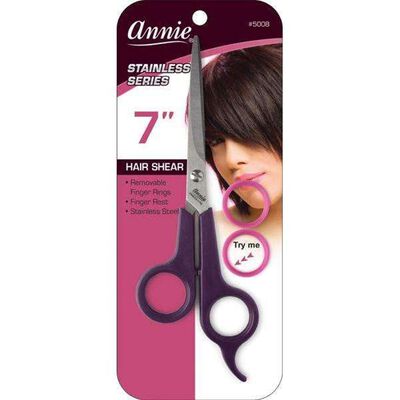 Annie Tijeras Corte Cabello Profesional 7 Pulgadas Acero