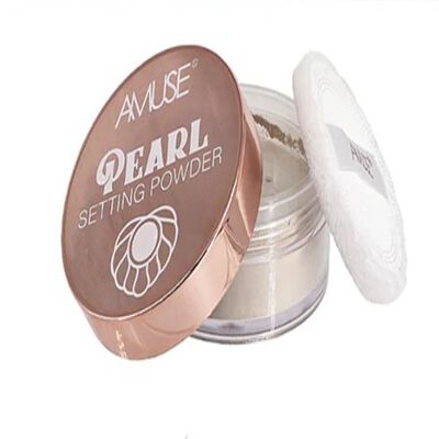 Amuse Pink Pearl Polvo Fijador Rosa