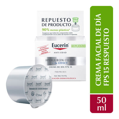 Eucerin Hyaluron Filler Day Cream Fps 15 Refill 50Ml