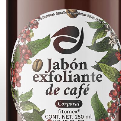 Fitomex Jab&oacute;n Exfoliante De Caf&eacute; Celulitis 250 Ml