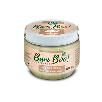 Bam Boo! Lifestyle Exfoliante Corporal Base Aceite Aroma A Vainilla 100 Gr