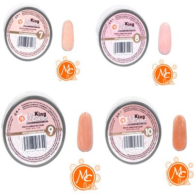 Mc Nails Polvo Acr&iacute;lico King Color Nude #10 1oz 28g