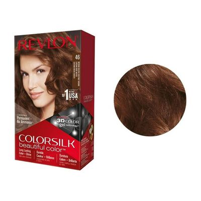 Revlon Colorsilk Tinte Permanente Casta&ntilde;o Dorado Caoba 130 Ml